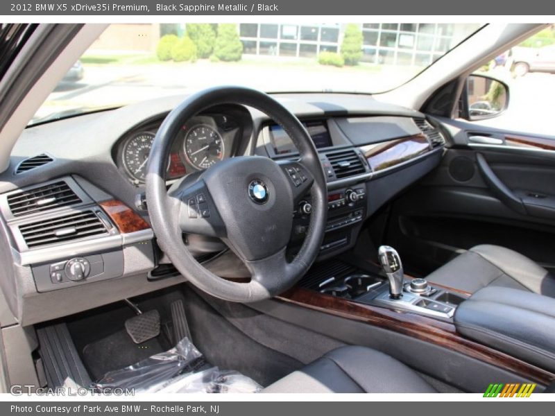 Black Sapphire Metallic / Black 2012 BMW X5 xDrive35i Premium