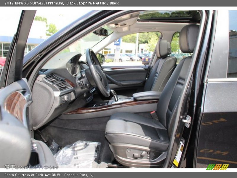Black Sapphire Metallic / Black 2012 BMW X5 xDrive35i Premium