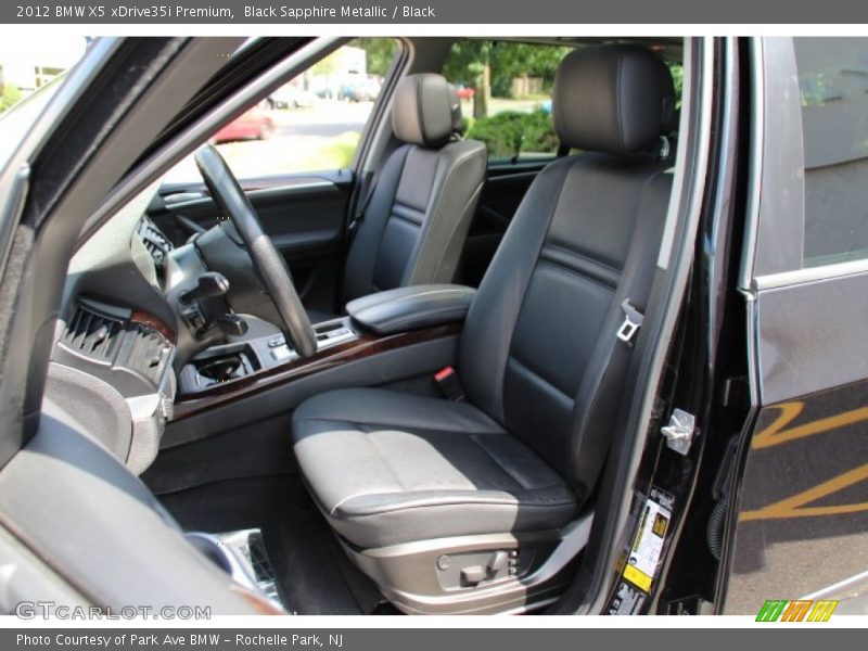 Black Sapphire Metallic / Black 2012 BMW X5 xDrive35i Premium