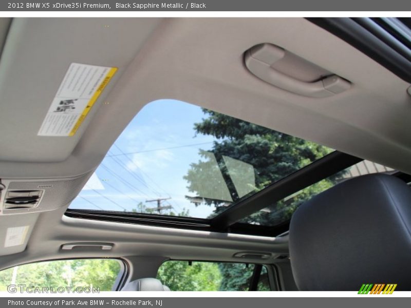 Black Sapphire Metallic / Black 2012 BMW X5 xDrive35i Premium