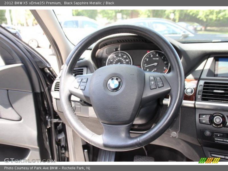 Black Sapphire Metallic / Black 2012 BMW X5 xDrive35i Premium