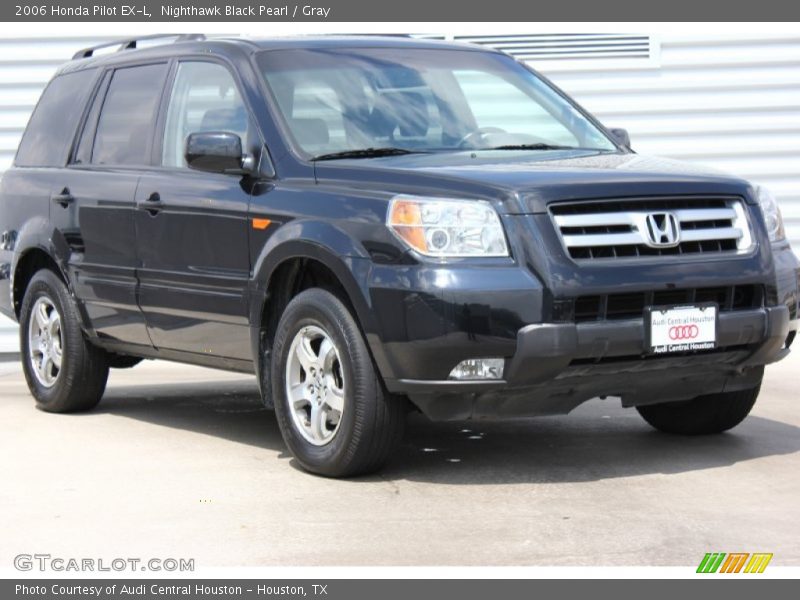 Nighthawk Black Pearl / Gray 2006 Honda Pilot EX-L