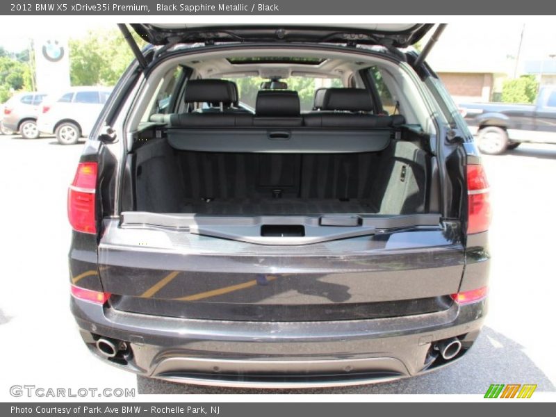 Black Sapphire Metallic / Black 2012 BMW X5 xDrive35i Premium