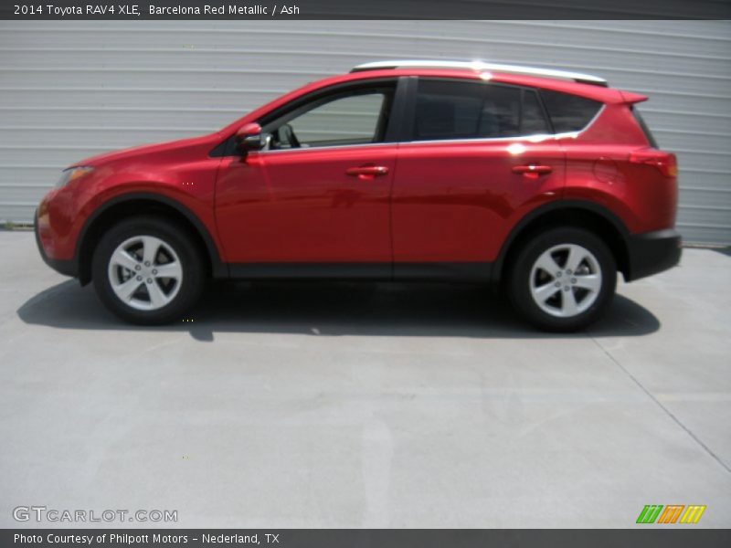  2014 RAV4 XLE Barcelona Red Metallic