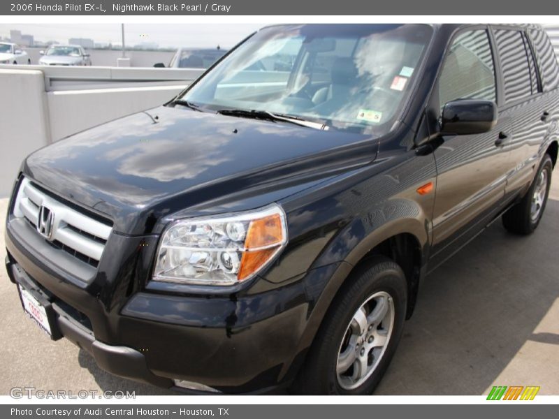 Nighthawk Black Pearl / Gray 2006 Honda Pilot EX-L