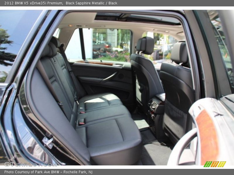 Black Sapphire Metallic / Black 2012 BMW X5 xDrive35i Premium