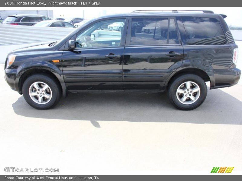 Nighthawk Black Pearl / Gray 2006 Honda Pilot EX-L