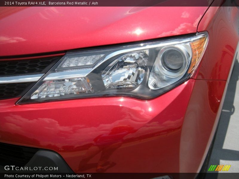 Barcelona Red Metallic / Ash 2014 Toyota RAV4 XLE