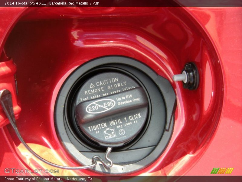 Barcelona Red Metallic / Ash 2014 Toyota RAV4 XLE