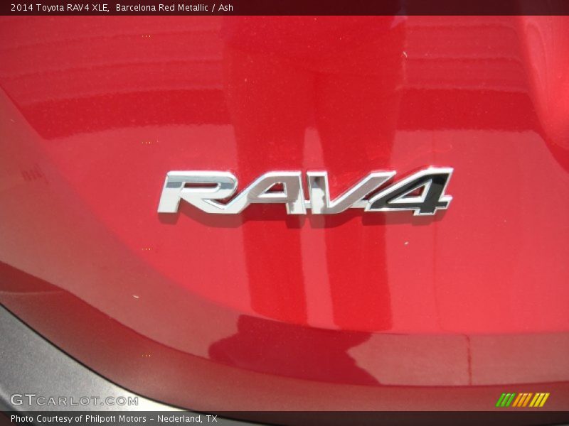 Barcelona Red Metallic / Ash 2014 Toyota RAV4 XLE