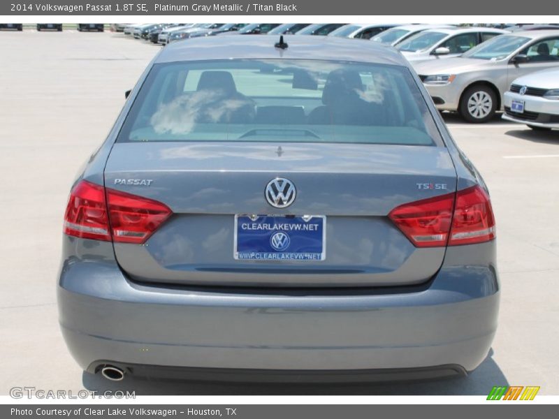 Platinum Gray Metallic / Titan Black 2014 Volkswagen Passat 1.8T SE