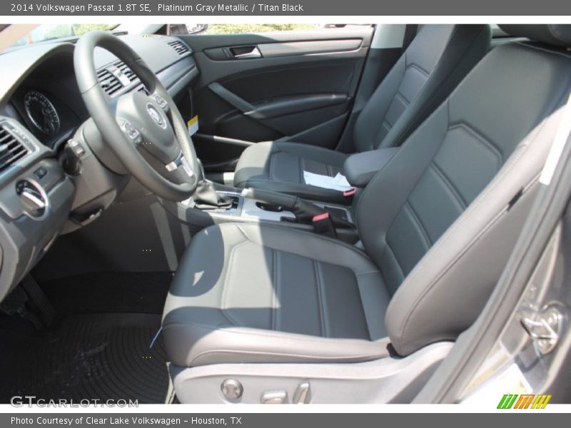 Platinum Gray Metallic / Titan Black 2014 Volkswagen Passat 1.8T SE