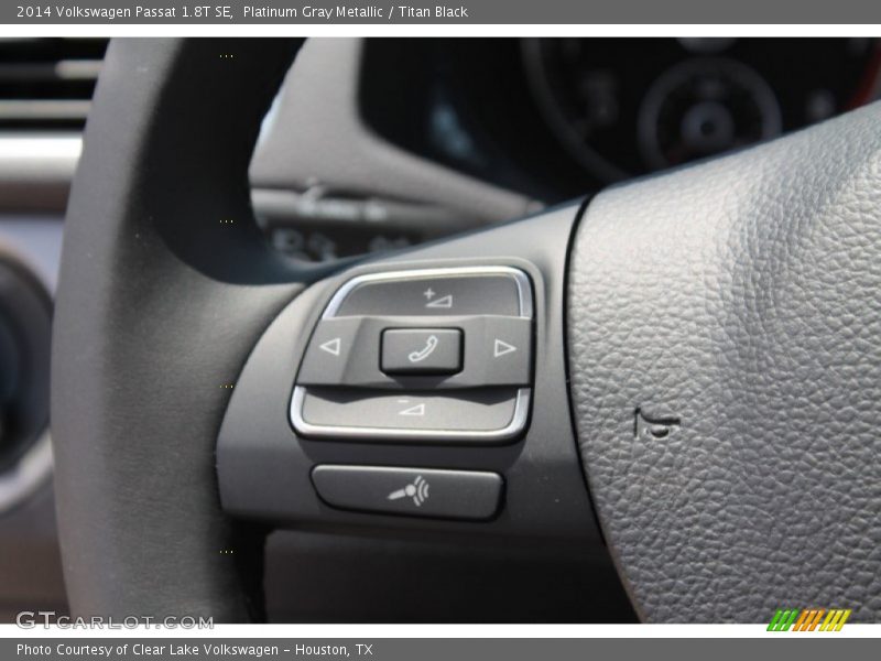 Platinum Gray Metallic / Titan Black 2014 Volkswagen Passat 1.8T SE
