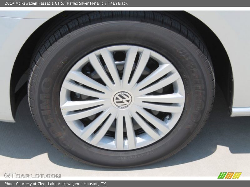Reflex Silver Metallic / Titan Black 2014 Volkswagen Passat 1.8T S