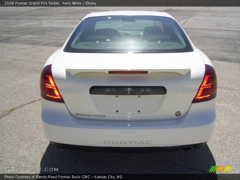 Ivory White / Ebony 2008 Pontiac Grand Prix Sedan