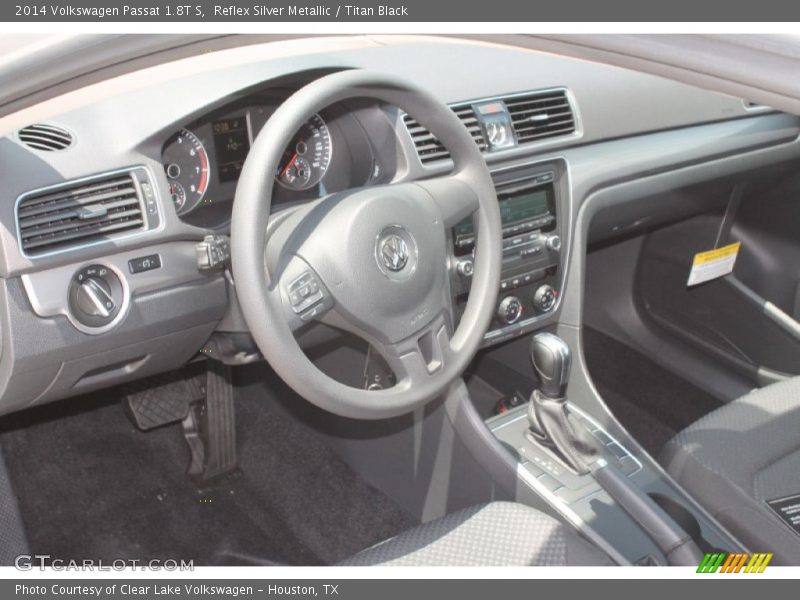 Reflex Silver Metallic / Titan Black 2014 Volkswagen Passat 1.8T S