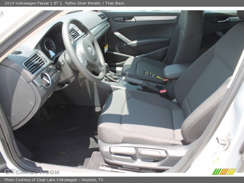 Reflex Silver Metallic / Titan Black 2014 Volkswagen Passat 1.8T S