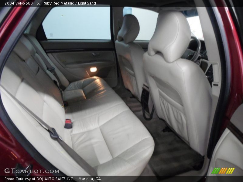 Ruby Red Metallic / Light Sand 2004 Volvo S80 T6