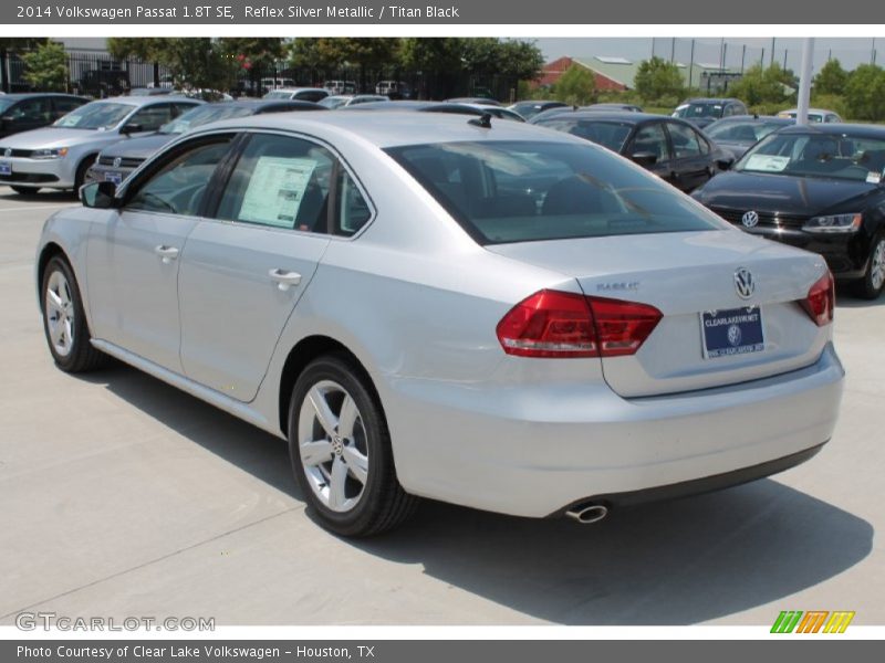 Reflex Silver Metallic / Titan Black 2014 Volkswagen Passat 1.8T SE