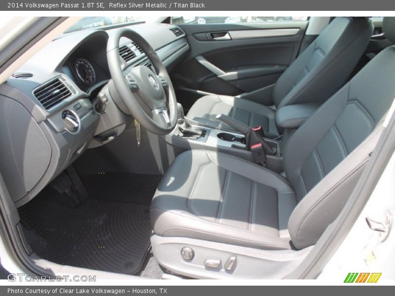 Reflex Silver Metallic / Titan Black 2014 Volkswagen Passat 1.8T SE