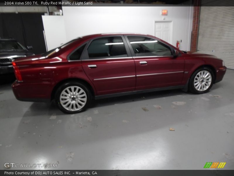 Ruby Red Metallic / Light Sand 2004 Volvo S80 T6