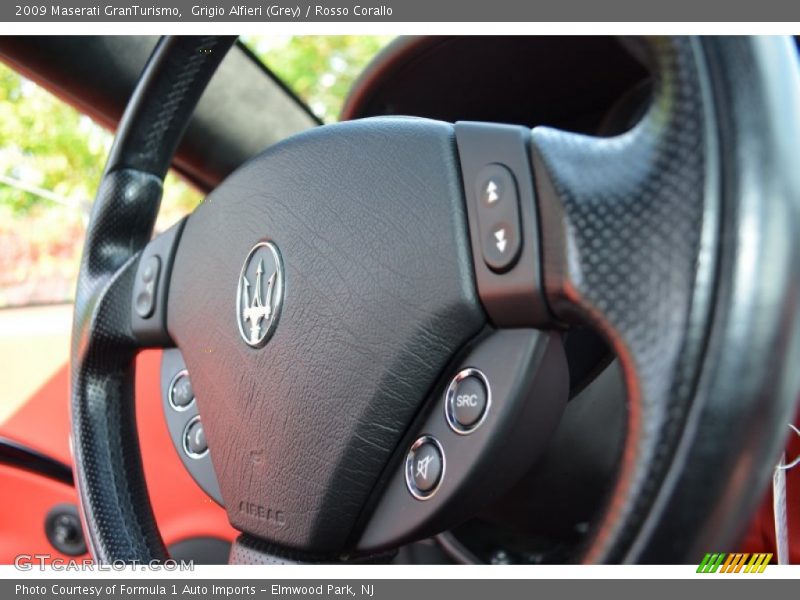 Grigio Alfieri (Grey) / Rosso Corallo 2009 Maserati GranTurismo