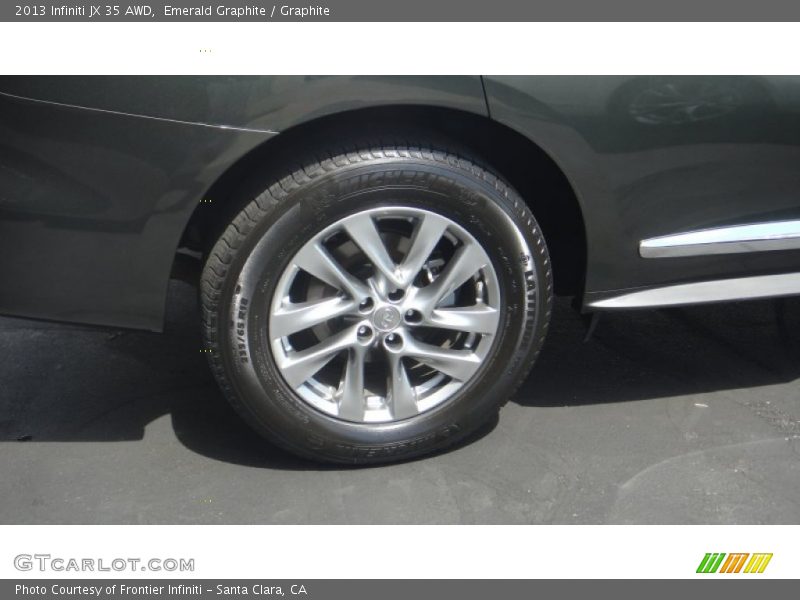 Emerald Graphite / Graphite 2013 Infiniti JX 35 AWD