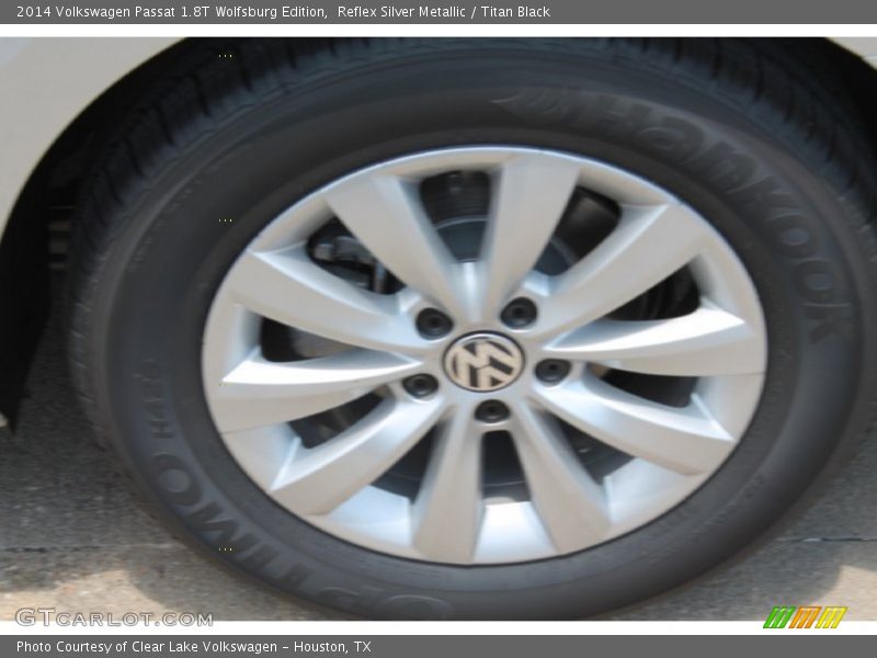 Reflex Silver Metallic / Titan Black 2014 Volkswagen Passat 1.8T Wolfsburg Edition