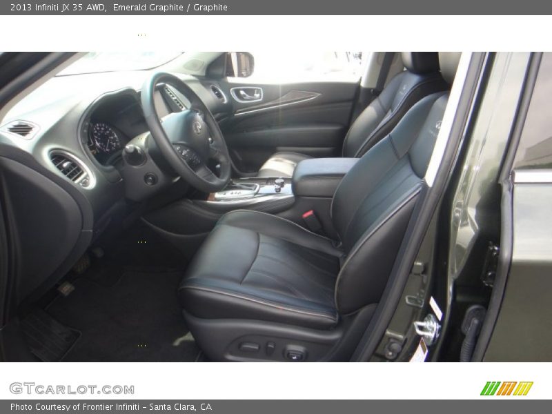 Emerald Graphite / Graphite 2013 Infiniti JX 35 AWD