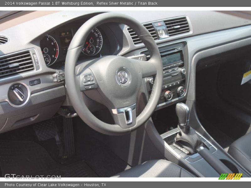Reflex Silver Metallic / Titan Black 2014 Volkswagen Passat 1.8T Wolfsburg Edition