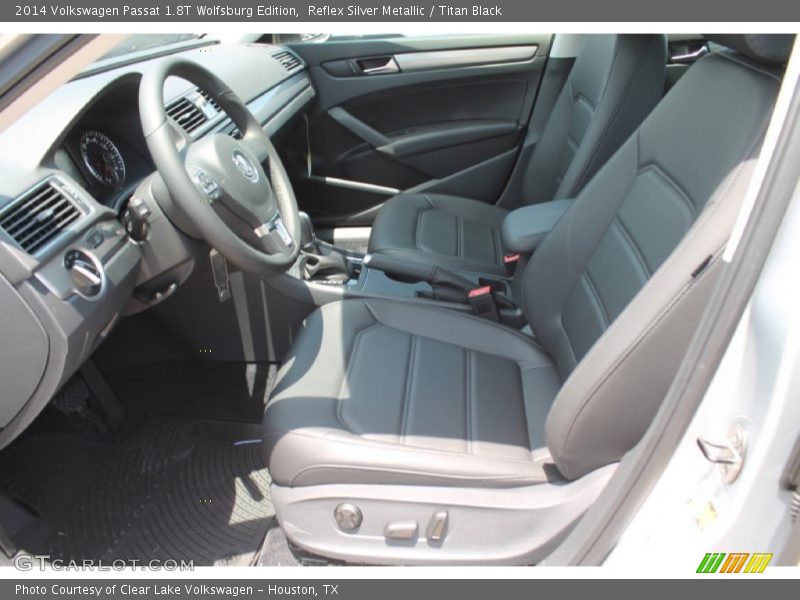 Reflex Silver Metallic / Titan Black 2014 Volkswagen Passat 1.8T Wolfsburg Edition
