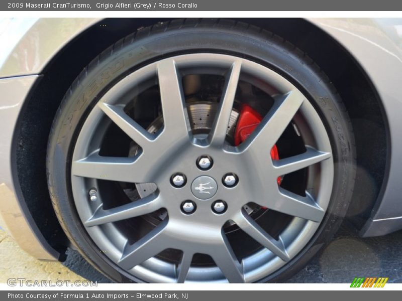 Grigio Alfieri (Grey) / Rosso Corallo 2009 Maserati GranTurismo
