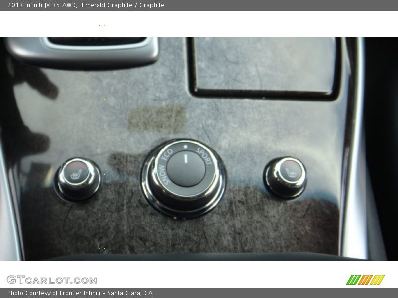 Emerald Graphite / Graphite 2013 Infiniti JX 35 AWD