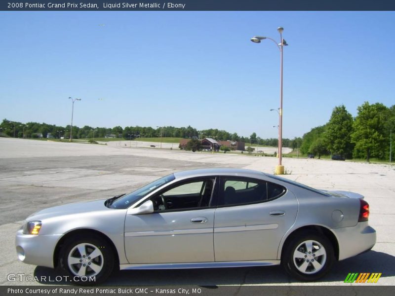 Liquid Silver Metallic / Ebony 2008 Pontiac Grand Prix Sedan