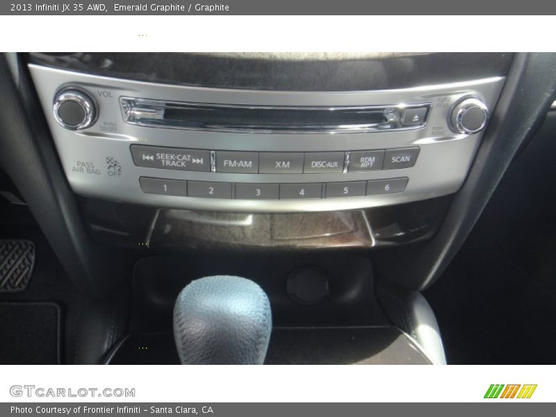 Emerald Graphite / Graphite 2013 Infiniti JX 35 AWD