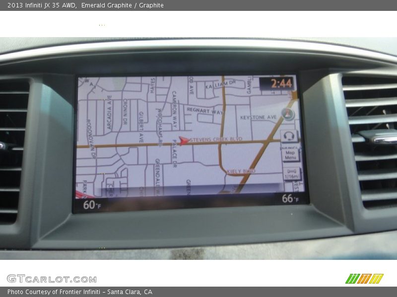 Emerald Graphite / Graphite 2013 Infiniti JX 35 AWD
