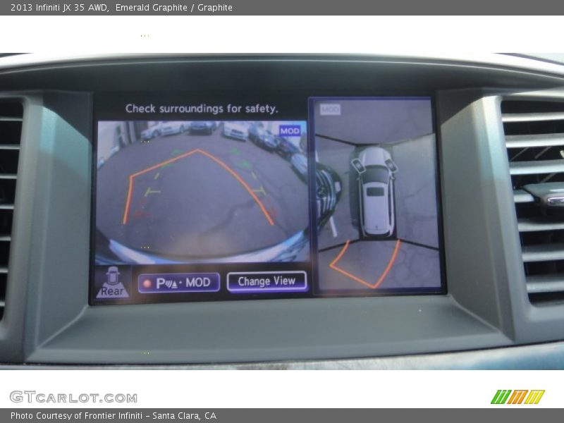 Emerald Graphite / Graphite 2013 Infiniti JX 35 AWD