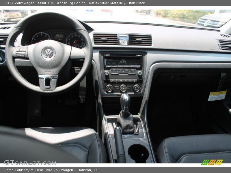 Reflex Silver Metallic / Titan Black 2014 Volkswagen Passat 1.8T Wolfsburg Edition