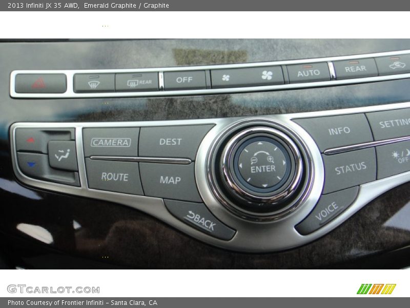 Emerald Graphite / Graphite 2013 Infiniti JX 35 AWD