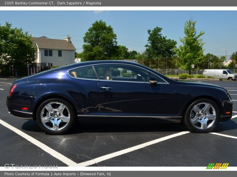 Dark Sapphire / Magnolia 2005 Bentley Continental GT