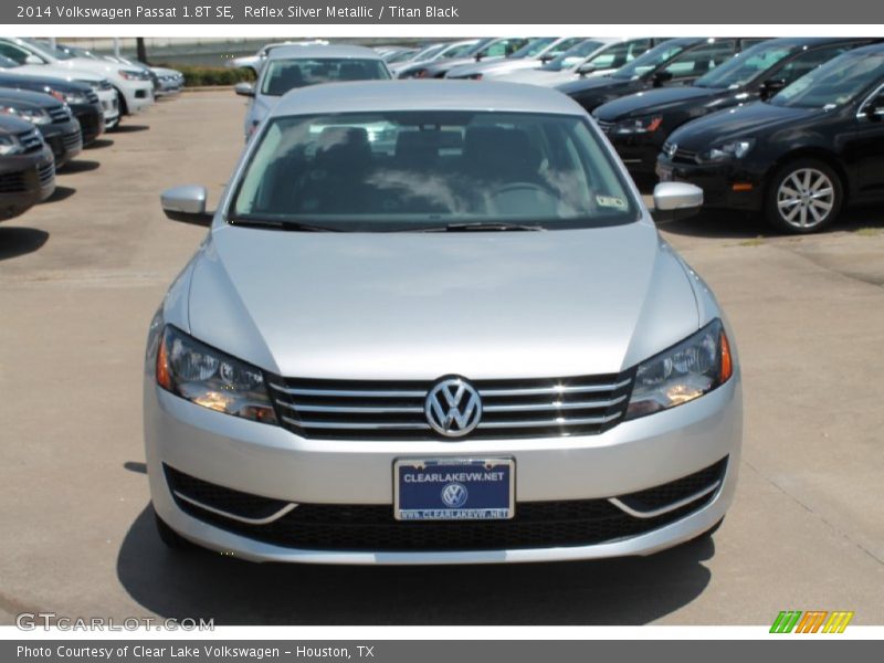 Reflex Silver Metallic / Titan Black 2014 Volkswagen Passat 1.8T SE