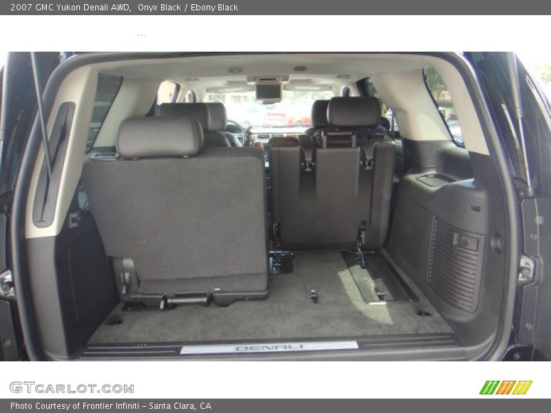 Onyx Black / Ebony Black 2007 GMC Yukon Denali AWD