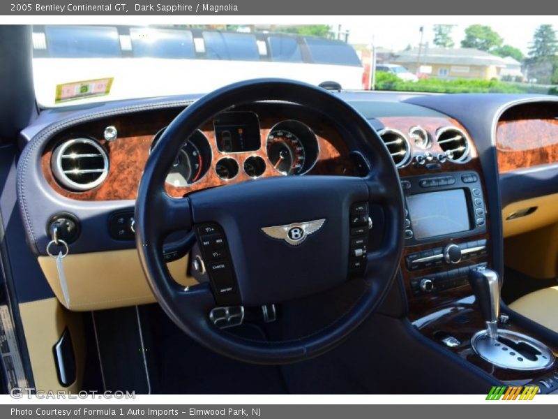 Dark Sapphire / Magnolia 2005 Bentley Continental GT