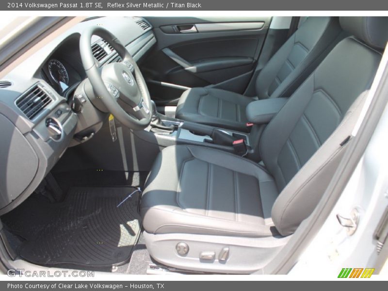 Reflex Silver Metallic / Titan Black 2014 Volkswagen Passat 1.8T SE