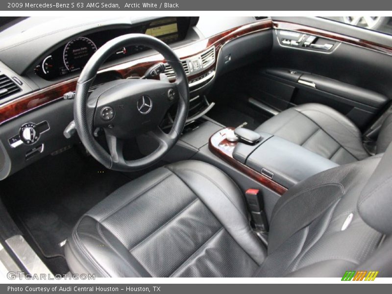  2009 S 63 AMG Sedan Black Interior