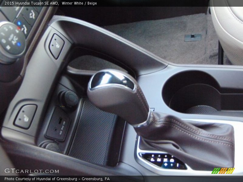  2015 Tucson SE AWD 6 Speed SHIFTRONIC Automatic Shifter