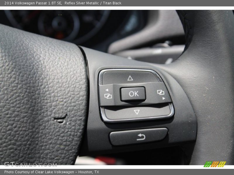 Reflex Silver Metallic / Titan Black 2014 Volkswagen Passat 1.8T SE