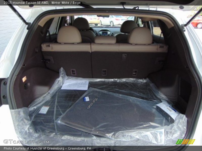  2015 Tucson SE AWD Trunk