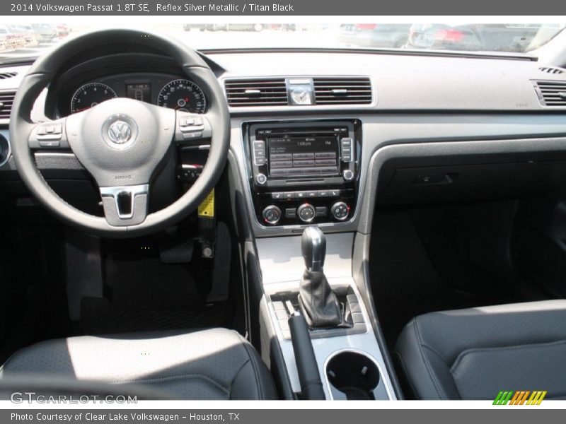 Reflex Silver Metallic / Titan Black 2014 Volkswagen Passat 1.8T SE