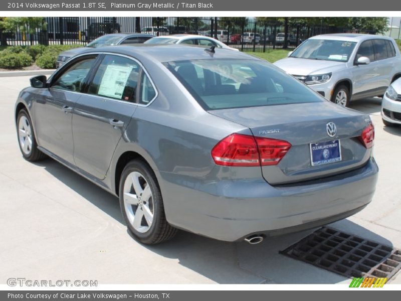 Platinum Gray Metallic / Titan Black 2014 Volkswagen Passat 1.8T SE